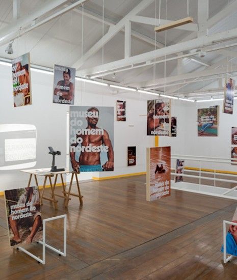 Installation view: Jonathas de Andrade, Museu do Homem do Nordeste, 2013